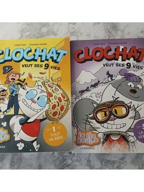 Livres enfants Clochet Série (2 livres) – Je lis seul(e)